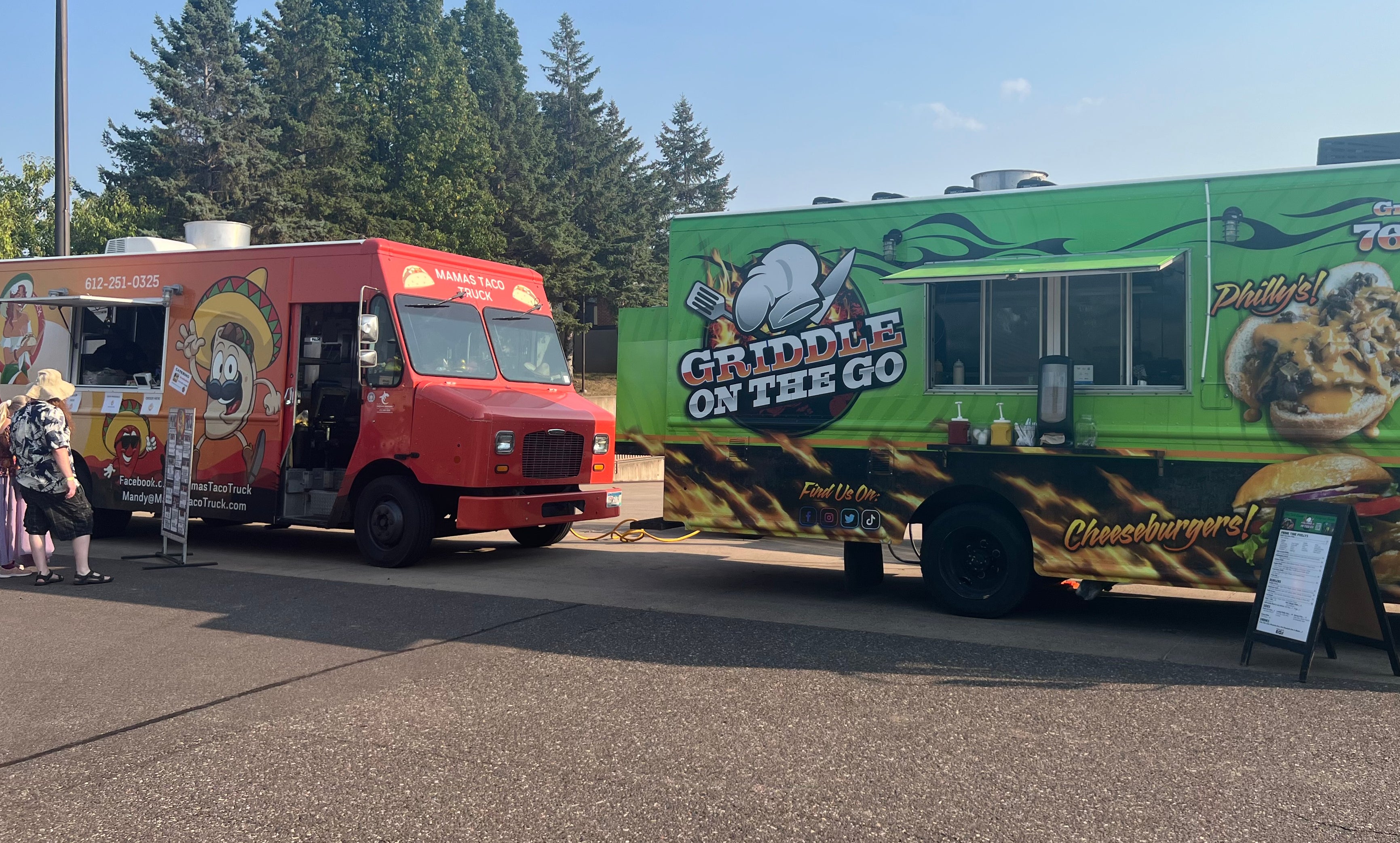 Food Trucks at Rhythm of the Rapids Event