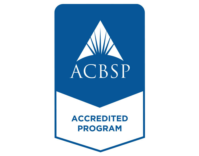 ACBSP accredited program seal